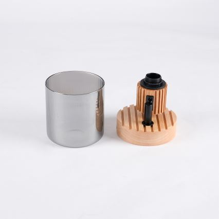 Brilagi - Kinkiet punktowy HYGGE 1xE14/15W/230V drewno kauczukowe/dymione