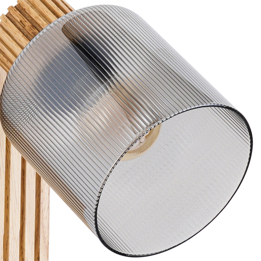 Brilagi - Kinkiet punktowy HYGGE 1xE14/15W/230V drewno kauczukowe/dymione