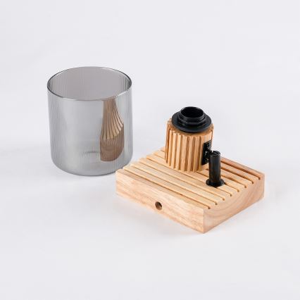 Brilagi - Kinkiet punktowy HYGGE 1xE14/15W/230V drewno/przydymione