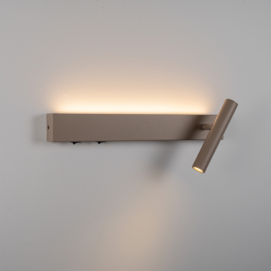 BRILAGI - Kinkiet punktowy LED ARLIX LED/3W/230V + LED/7W, beżowy, CRI 90