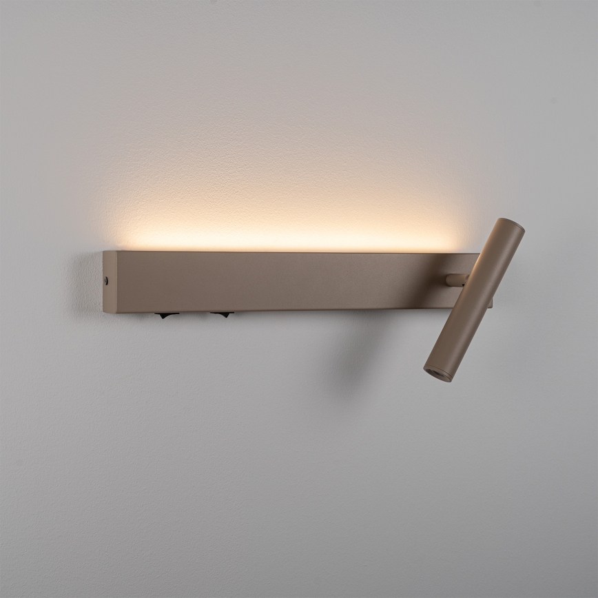 BRILAGI - Kinkiet punktowy LED ARLIX LED/3W/230V + LED/7W, beżowy, CRI 90