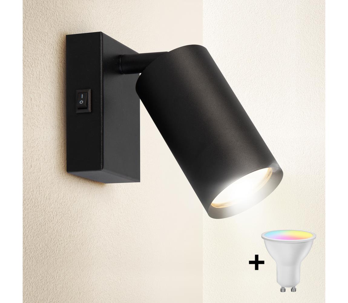 Brilagi - Kinkiet punktowy LED ściemnialny SELE 1xGU10/4,8W/230V czarny