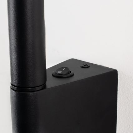 BRILAGI - Kinkiet punktowy LED VIXON LED/3W/230V + LED/5W czarny CRI 90