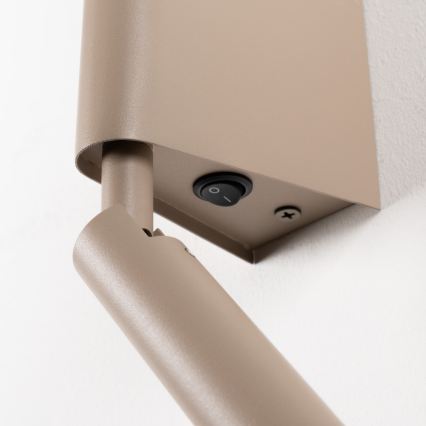 BRILAGI - Kinkiet punktowy VIXON LED/3W/230V + LED/5W beżowy CRI 90