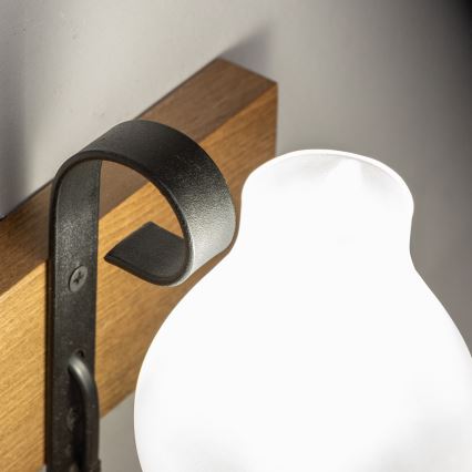 Brilagi - Kinkiet QUEEN 1xE14/40W/230V buk/orzech