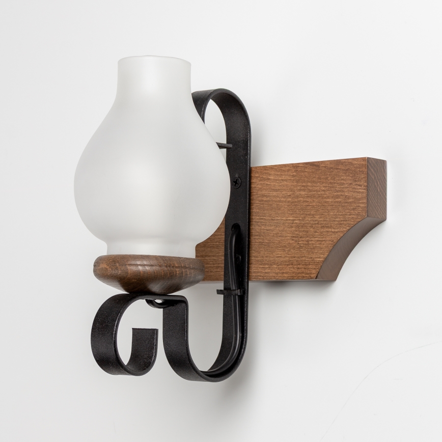 Brilagi - Kinkiet QUEEN 1xE14/40W/230V buk/orzech