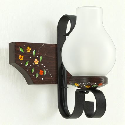 Brilagi - Kinkiet QUEEN 1xE14/40W/230V buk/wenge