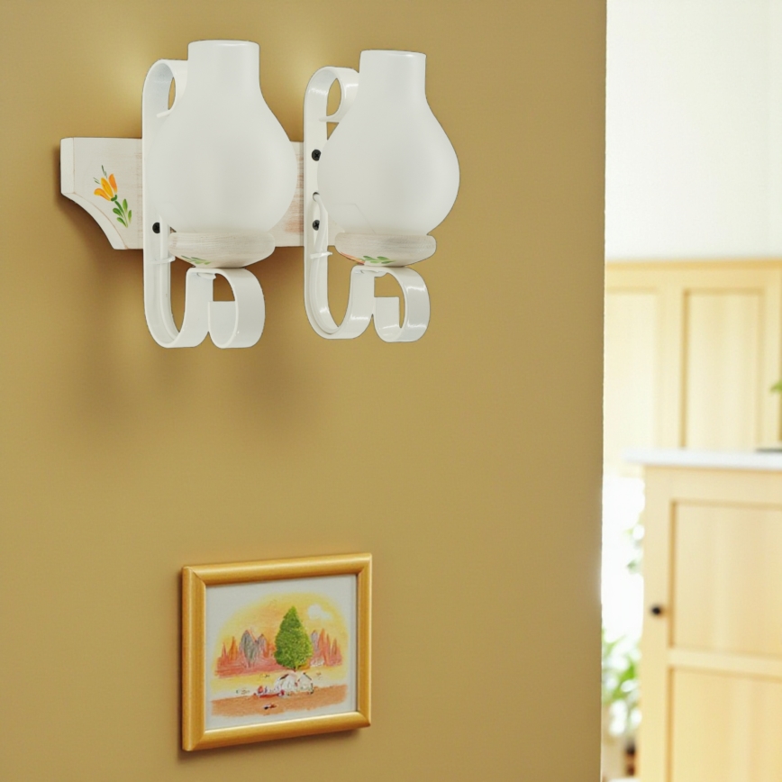 Brilagi - Kinkiet QUEEN 2xE14/40W/230V buk/kremowy