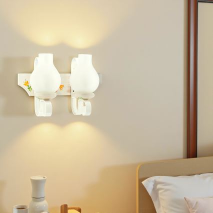 Brilagi - Kinkiet QUEEN 2xE14/40W/230V buk/kremowy