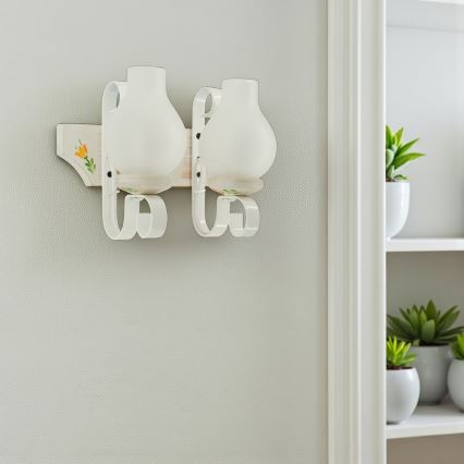 Brilagi - Kinkiet QUEEN 2xE14/40W/230V buk/kremowy