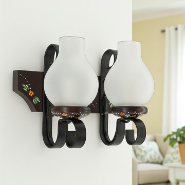 Brilagi - Kinkiet QUEEN 2xE14/40W/230V buk/wenge