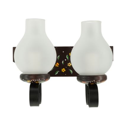 Brilagi - Kinkiet QUEEN 2xE14/40W/230V buk/wenge