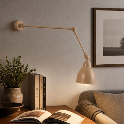 BRILAGI - Kinkiet QUILL 1xE27/40W/230V 83 cm beżowy