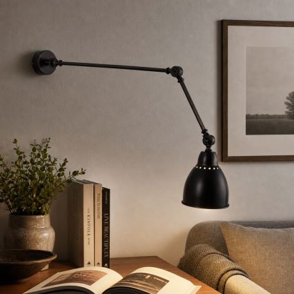 Brilagi - Kinkiet QUILL 1xE27/40W/230V 83 cm czarny