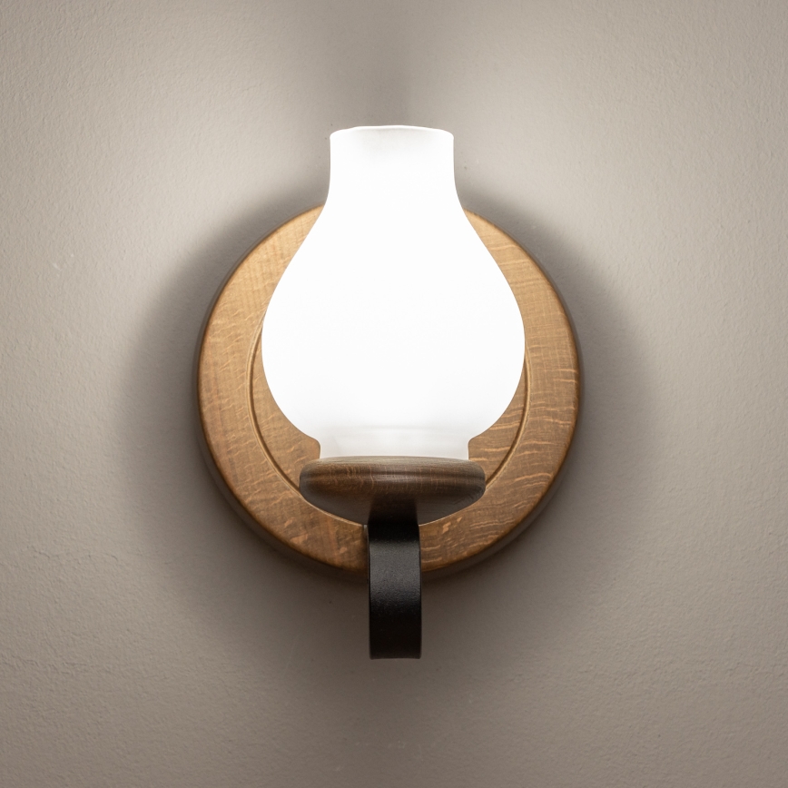 Brilagi - Kinkiet ROATA APLICA 1xE14/40W/230V buk/orzech