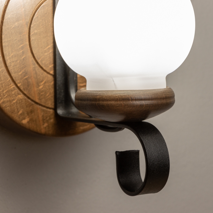 Brilagi - Kinkiet ROATA APLICA 1xE14/40W/230V buk/orzech