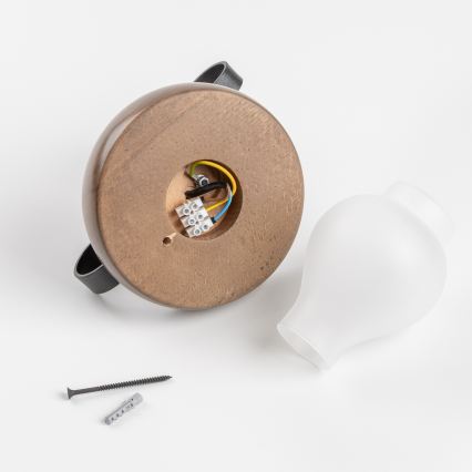 Brilagi - Kinkiet ROATA APLICA 1xE14/40W/230V buk/orzech