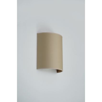 Brilagi - Kinkiet SEMI 1xE27/15W/230V śr. 20 cm beżowy