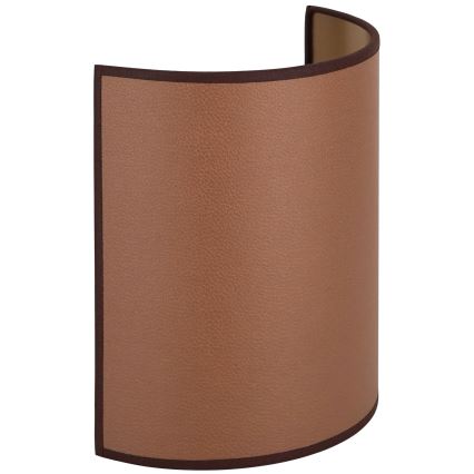 Brilagi - Kinkiet SEMI 1xE27/15W/230V śr. 20 cm brązowy