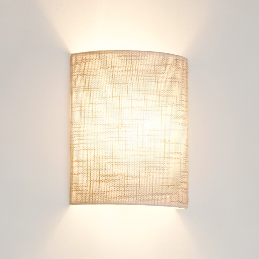 Brilagi - Kinkiet SEMI 1xE27/15W/230V śr. 20 cm ciemnoszary