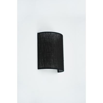 Brilagi - Kinkiet SEMI 1xE27/15W/230V śr. 20 cm czarny