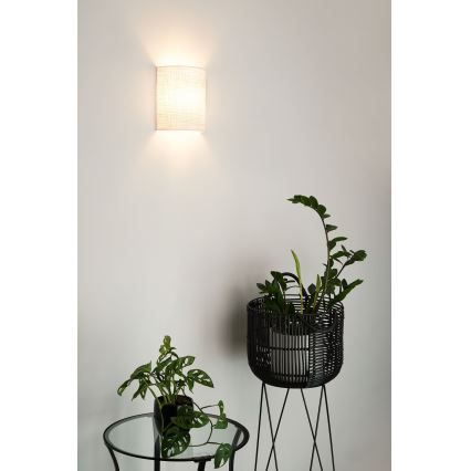 Brilagi - Kinkiet SEMI 1xE27/15W/230V śr. 20 cm jasnoszary