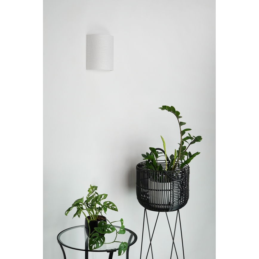 Brilagi - Kinkiet SEMI 1xE27/15W/230V śr. 20 cm jasnoszary