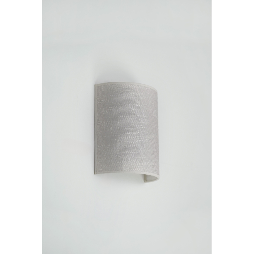 Brilagi - Kinkiet SEMI 1xE27/15W/230V śr. 20 cm szary