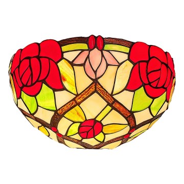 Brilagi - Kinkiet Tiffany witrażowy GARLAN 1xE14/40W/230V