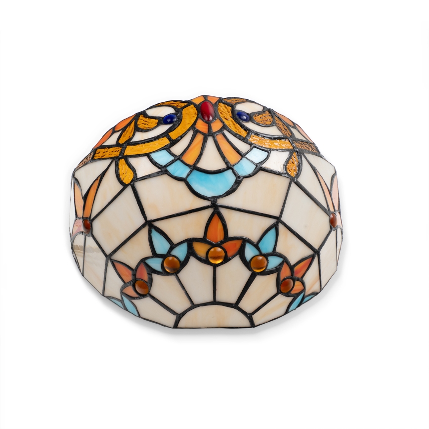 Brilagi - Kinkiet Tiffany witrażowy MIRABELLA 1xE14/40W/230V