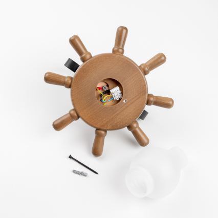 Brilagi - Kinkiet TIMONA 1xE14/40W/230V buk/orzech