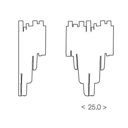 BRILAGI - Kinkiet VERVE 2xE14/40W/230V czarny