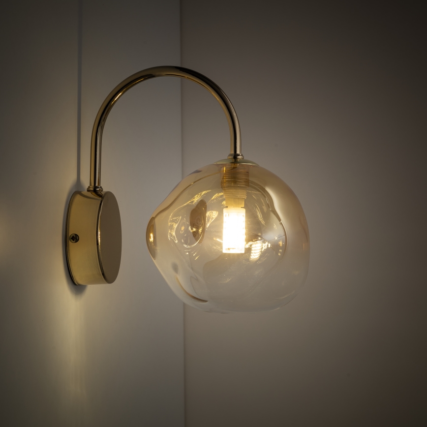 Brilagi - Kinkiet VULCANO 1xG9/8W/230V złoty/dymny beż