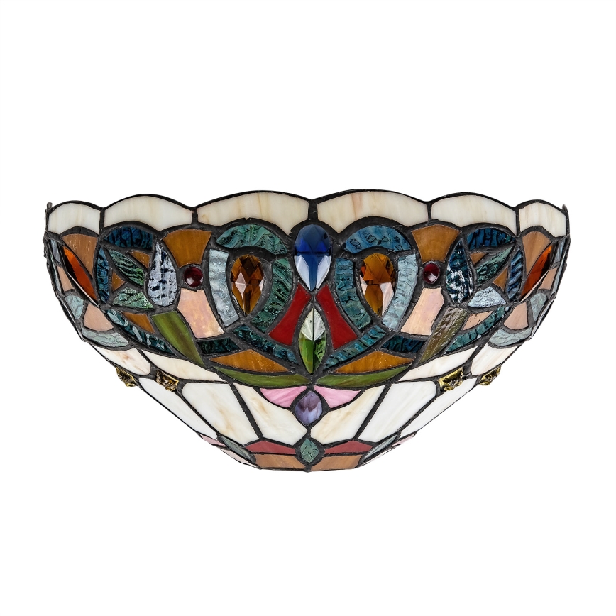 Brilagi - Kinkiet witrażowy Tiffany LUISA 1xE27/40W/230V