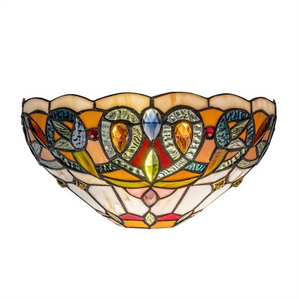 Brilagi - Kinkiet witrażowy Tiffany LUISA 1xE27/40W/230V