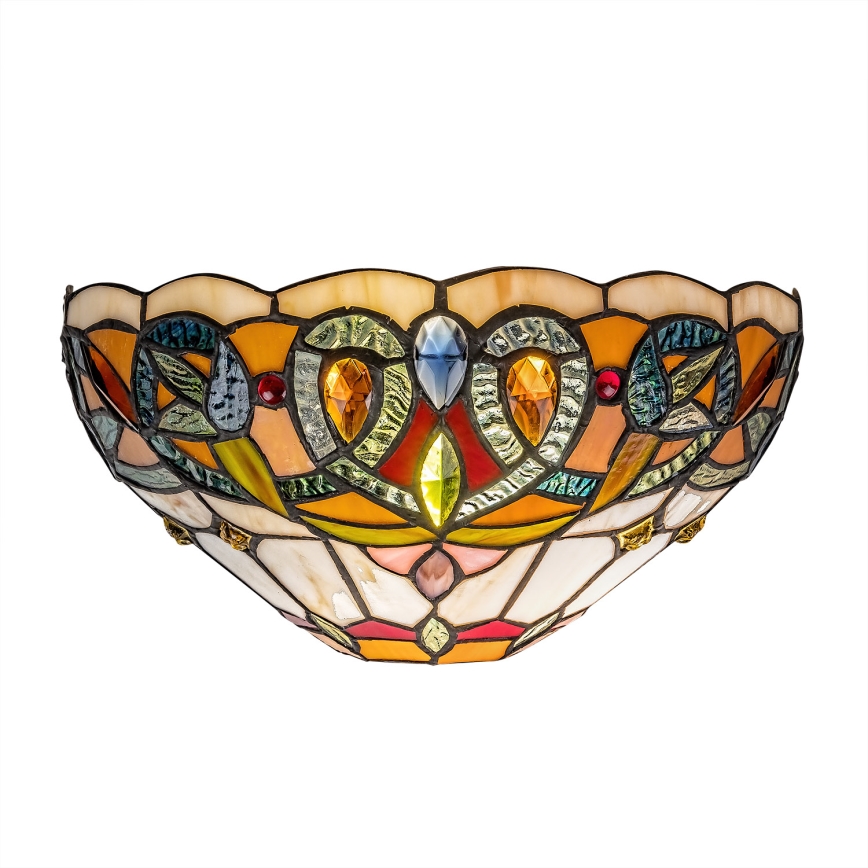 Brilagi - Kinkiet witrażowy Tiffany LUISA 1xE27/40W/230V