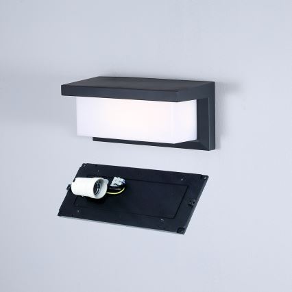 Brilagi - Kinkiet zewnętrzny BRICKY 1xE27/60W/230V antracyt IP54