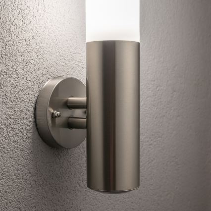 BRILAGI - Kinkiet zewnętrzny ELIA 1xE27/20W/230V IP44 matowy chrom