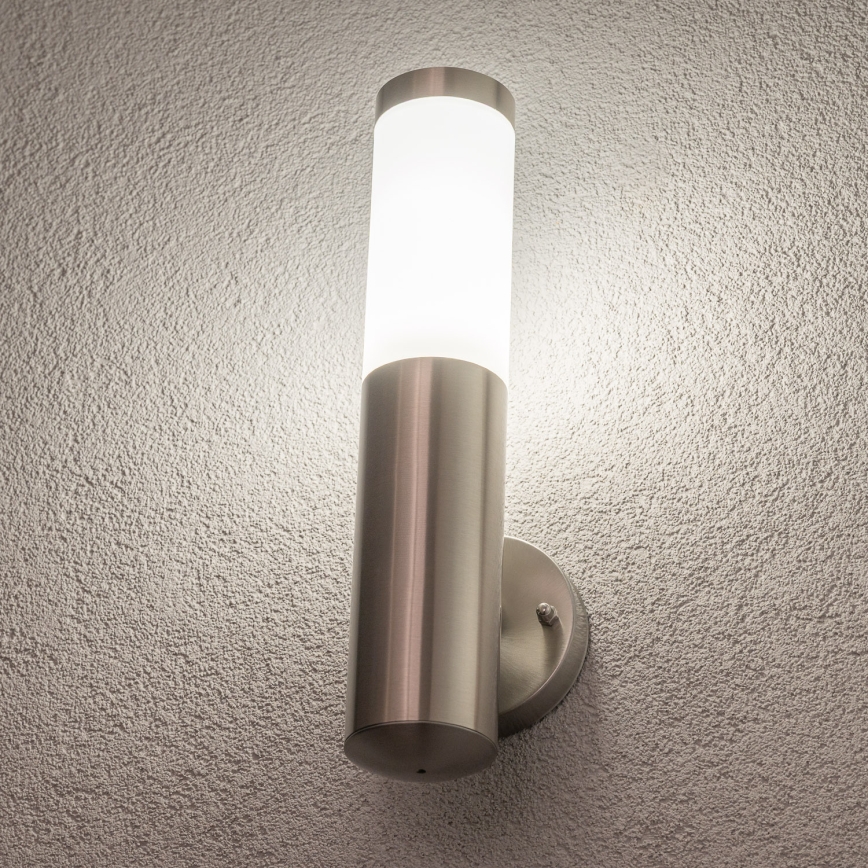 BRILAGI - Kinkiet zewnętrzny ELIA 1xE27/20W/230V IP44 matowy chrom