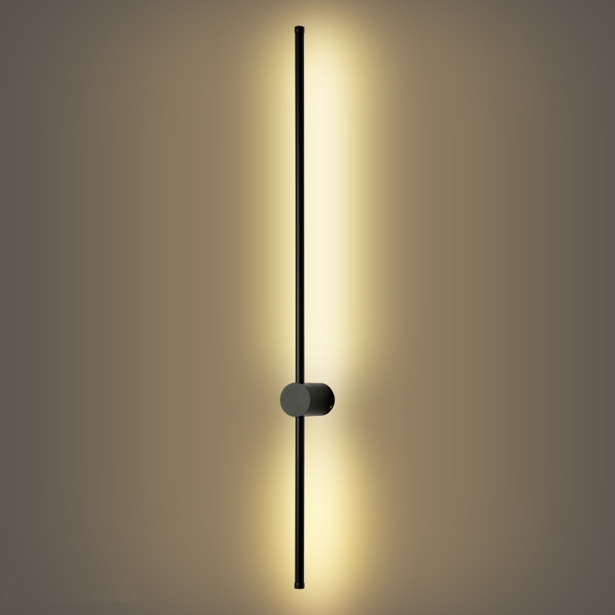 Brilagi - Kinkiet zewnętrzny LED AURA/20W/230V 3000K IP54 97 cm czarny CRI 90