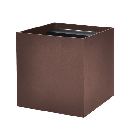 Brilagi - kinkiet zewnętrzny LED CUBE LED/6W/230V brązowy IP54