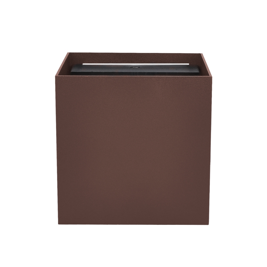 Brilagi - kinkiet zewnętrzny LED CUBE LED/6W/230V brązowy IP54