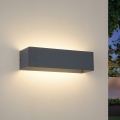 Brilagi - Kinkiet zewnętrzny LED DONNANI LED/12W/230V 30 cm antracyt IP44