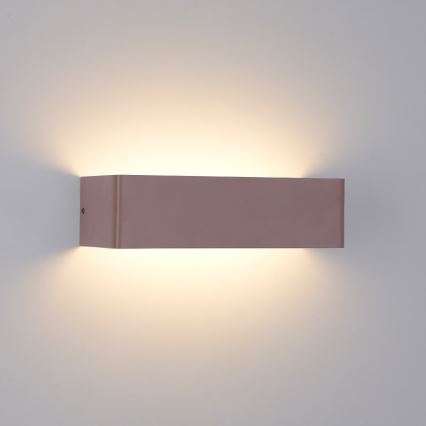 BRILAGI - Kinkiet zewnętrzny LED DONNANI LED/12W/230V 30 cm brązowy IP44