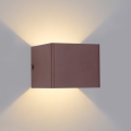 Brilagi - Kinkiet zewnętrzny LED DONNANI LED/5W/230V 10 cm brązowy IP44