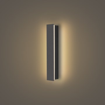 Brilagi - Kinkiet zewnętrzny LED LINEAR/8W/230V 3000K IP65 30 cm antracyt