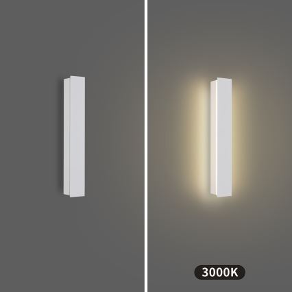 BRILAGI - LED zewnętrzny kinkiet LINEAR LED/8W/230V 3000K IP65 30 cm biały CRI 90