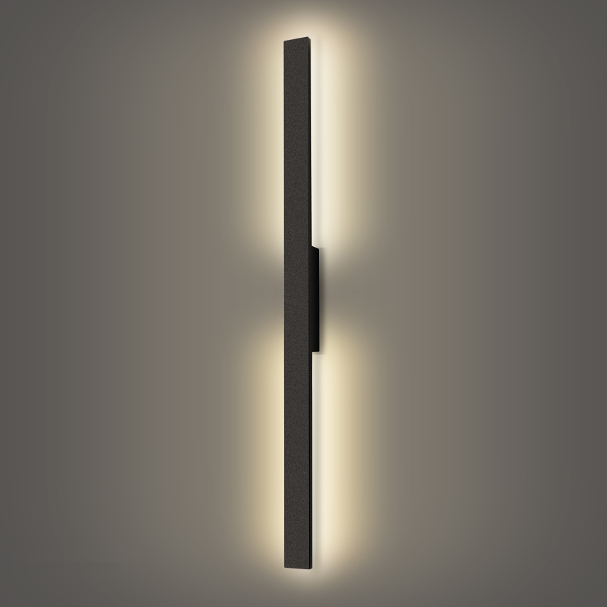 Brilagi - Kinkiet zewnętrzny LED LUNA LED/24W/230V 4000K IP65 100 cm czarny