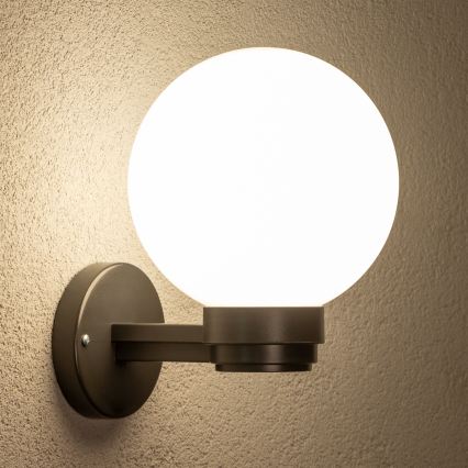 BRILAGI - LED RGBW ściemnialny kinkiet zewnętrzny HARBOR 1xE27/12W/230V 2700-6500K IP33 antracyt/biały