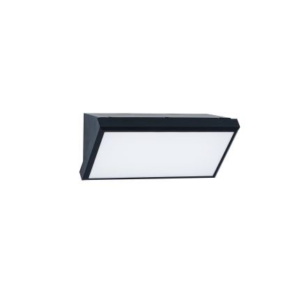 Brilagi - LED RGBW ściemnialny zewnętrzny kinkiet TRIANGLE 1xE27/9W/230V 2700-6500K IP65 czarny